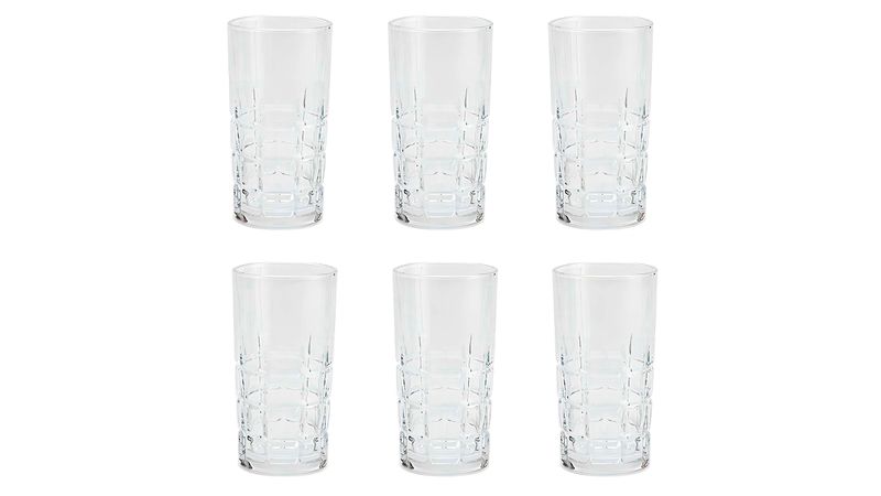 Cod. 004000 Juego de vasos Cristal Madeira (Paquete 6 unidades) – Paperbueno
