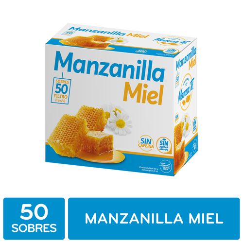 Té Manzanilla miel Manza Te -50g