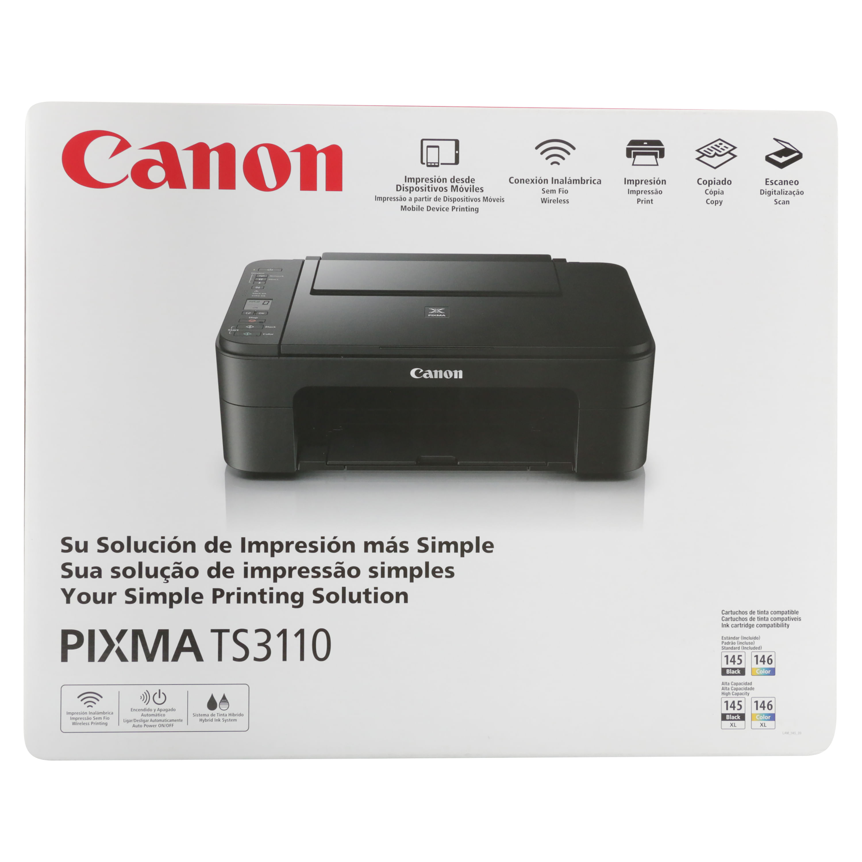 Canon Multifuncional Pixma G4110 Impresión a color, inyección de Tinta —  Tonivisa, su Socio de Negocios