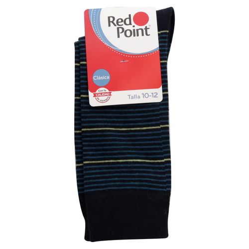 Calcetín Red Point De Vestir Para Caballero, Color Azul - Talla 10-12