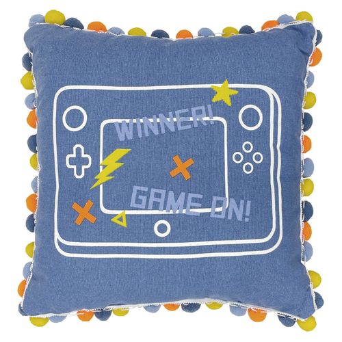 Cojín Mainstays 40X40cm Azul