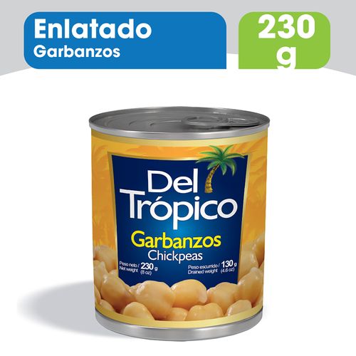 Garbanzo Del Trópico en lata - 230 g