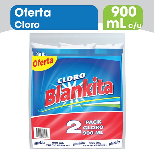 2Pack Cloro Blankita Bolsa - 1800ml