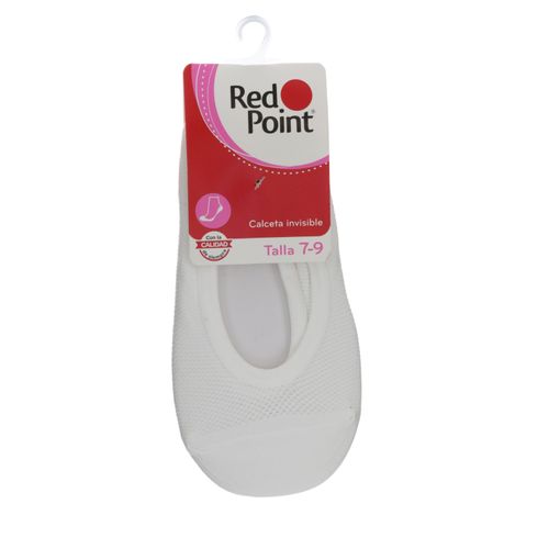 Calceta Red Point Para Niña Color Blanco Talla 7 - 9