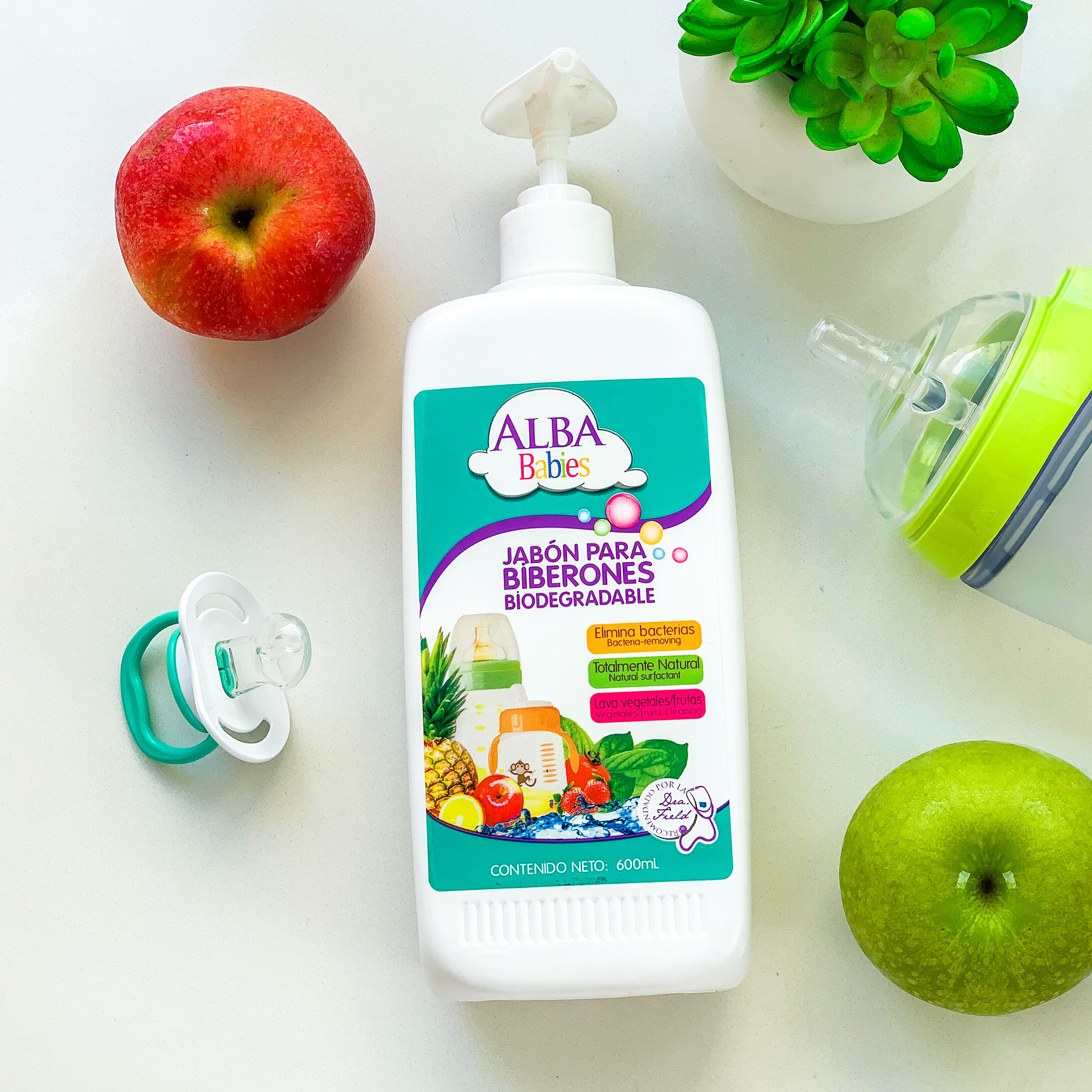 Comprar Jabón Para Biberones Alba Babies, Biodegradable, Natural, Elimina  Bacterias Y Lava Vegetales Y Frutas -600ml | Walmart Costa Rica - Somos
