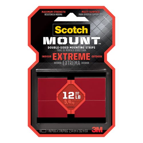 Tiras Cinta Montaje Scotch Extremo - 1 Ud