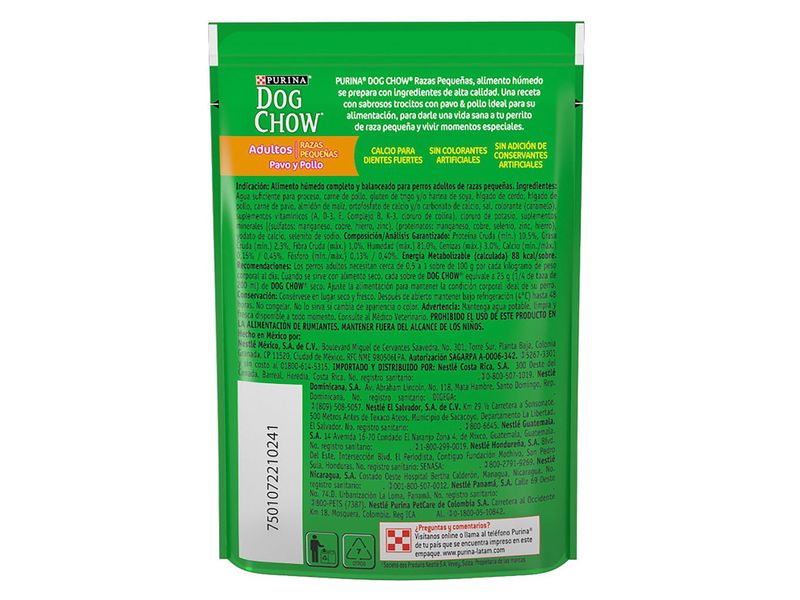 Alimento-H-medo-Perro-Adulto-Purina-Dog-Chow-Razas-Peque-as-Pavo-y-Pollo-100g-2-33408