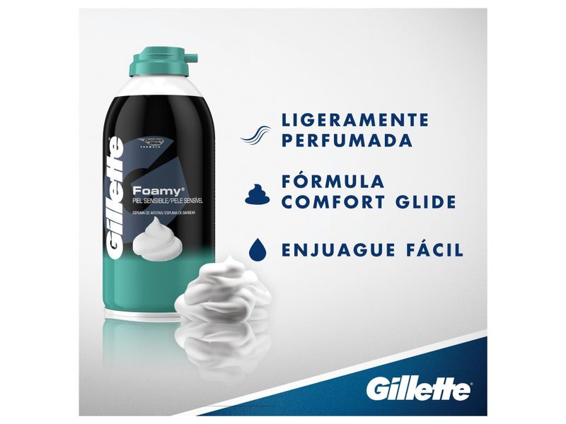 Espuma-de-Rasurar-Marca-Gillette-Foamy-Sensitive-para-Piel-Sensible-179-ml-13-31079