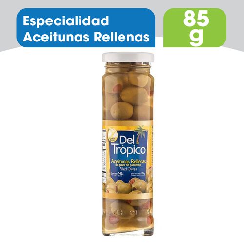 Aceitunas Del Trópico Rellenas - 85gr
