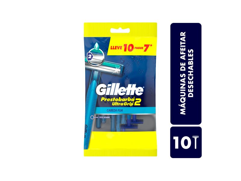 Rasuradoras-Desechables-Marca-Gillette-Prestobarba2-UltraGrip-10-uds-3-34333