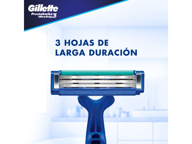 Rasuradora-Desechable-Marca-Gillete-Prestobarba-Ultragrip3-4-uds-5-28655