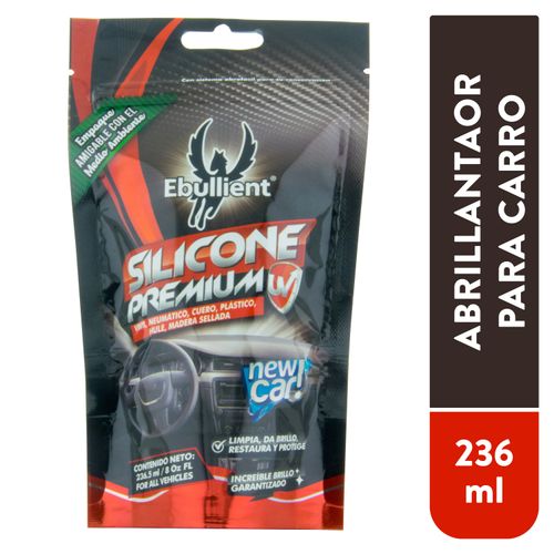 Abrillantador Ebullient Premium Para Carro New Car, Limpia, Da Brillo, Restaura Y Protege, Doypack -236ml