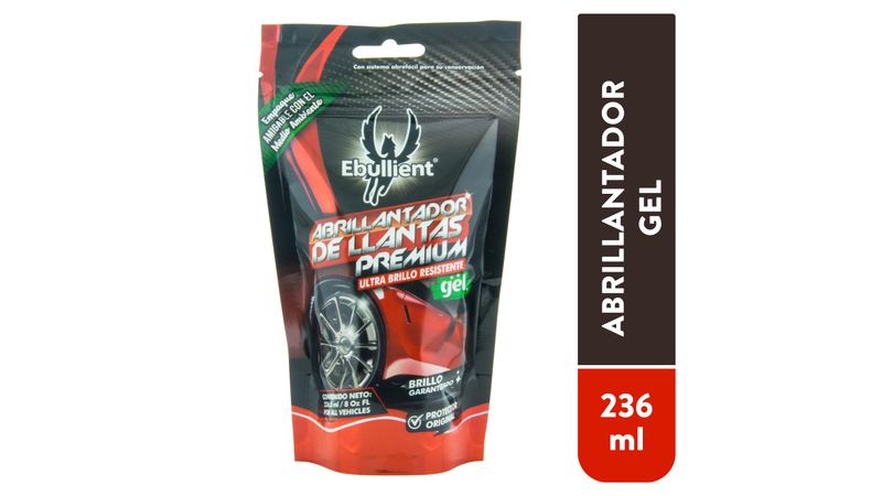 Abrillantador Ebullient De Llantas Premium Gel - 1000ml