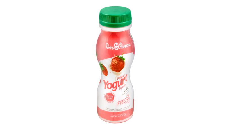 Comprar Yogurt Dos Pinos Bio Delactomy Sabor Fresa, Sin lactosa. 0% Azúcar  Añadido Y Con Probióticos- 750ml