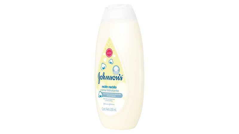 JOHNSON'S® Crema líquida para Recién nacido