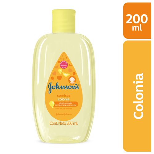 Colonia Bebé Johnson's Sonrisas -200ml