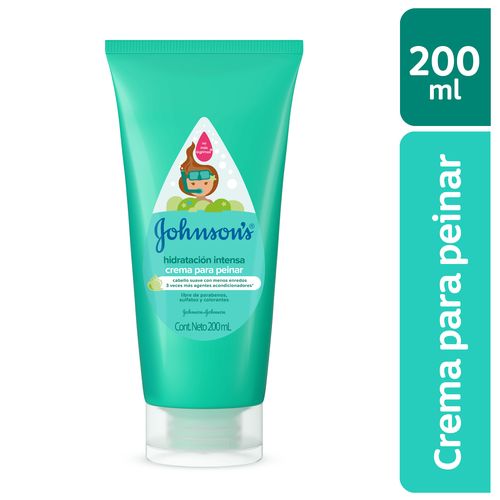 Crema para Peinar Johnson's Hidratación Intensa Infantil -200 ml
