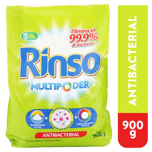 Detergente Rinso Antibacterial - 900 g