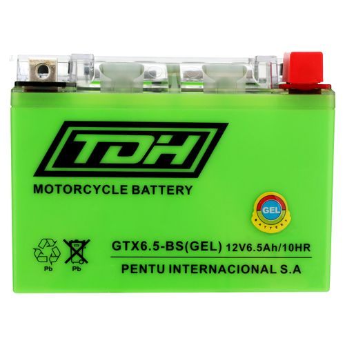 Batería TDH de gel para motos  Gtx6 5 Bs