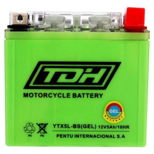 Batería TDH de gel para motos Ytx5Lbs