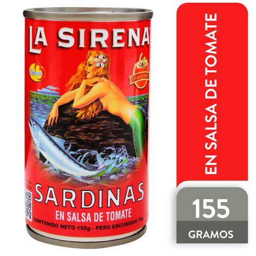 Sardina La Sirena En Salsa Tomate 155 Gr