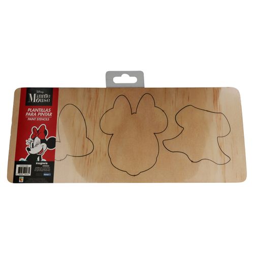 Plantilla Fun Crafts para pintar rectangular minnie mouse 29 cm - ud