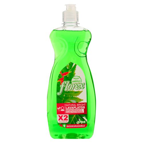 Lavaplatos Florex Liquido Amigable Con El Ambiente - 675ml