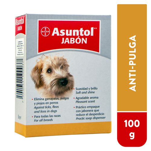 Jabón Asuntol, para Mascotas -100g