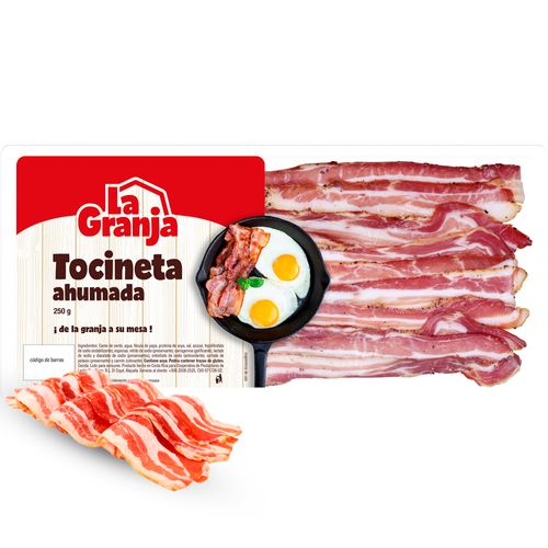 Tocineta Ahumada La Granja - 250g