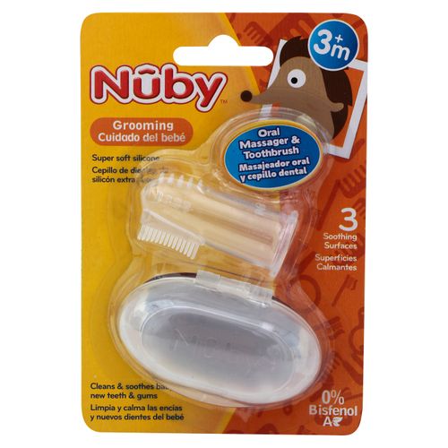 Cepillo De Dientes Para Bebé Nuby Silicón