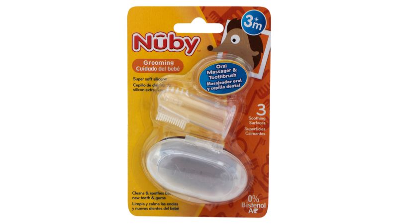 Cepillo De Dientes Para Bebé Nuby Silicón