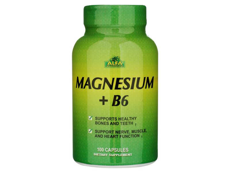 Alfa-Vitamins-Magnesio-B6-100-Caps-1-82593