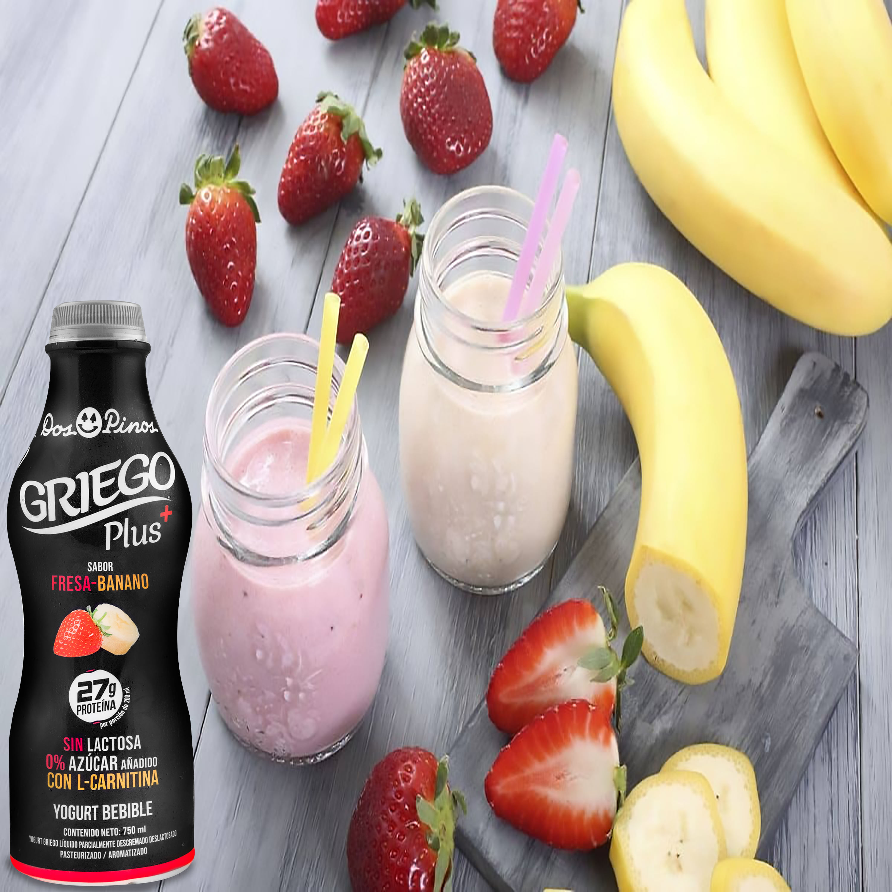 Comprar Yogurt Liquido Dos Pinos Sabor A Fresa -200ml