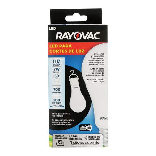 Foco Rayovac Led De Emergencia 7W