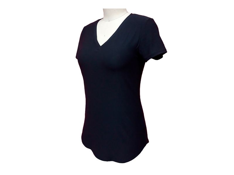 Tshirt-Nobo-manga-corta-para-dama-talla-XL-Negro-3-77272