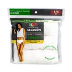Bikini-Marca-Fruit-Of-The-Loom-Para-Dama-Color-Blanco-Talla-5-1-88678