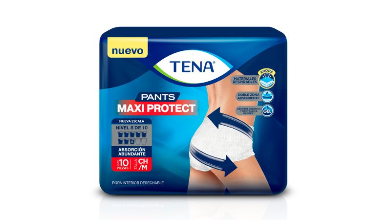 Comprar Pañales Para Adulto Tena Slip Nocturno Talla: CH/M - 8Uds