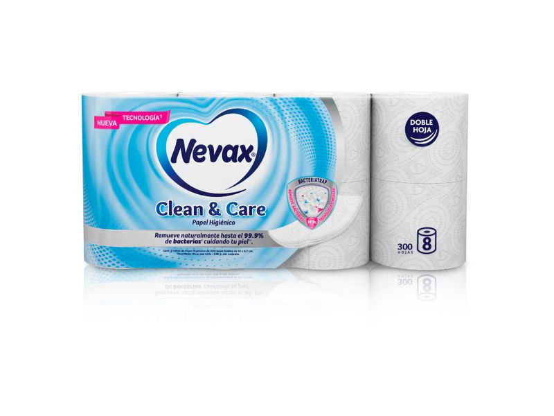 Papel-Higi-nico-Marca-Nevax-Clean-Care-Remueve-Bacterias-8-Rollos-1-77657