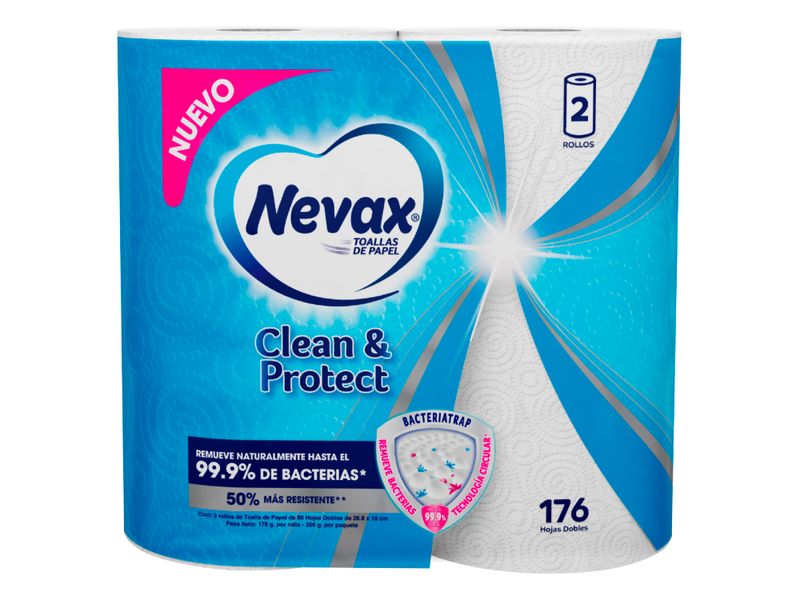 Toallas-De-Papel-Marca-Nevax-Clean-Protect-Remueve-Bacterias-2-Rollos-1-75957