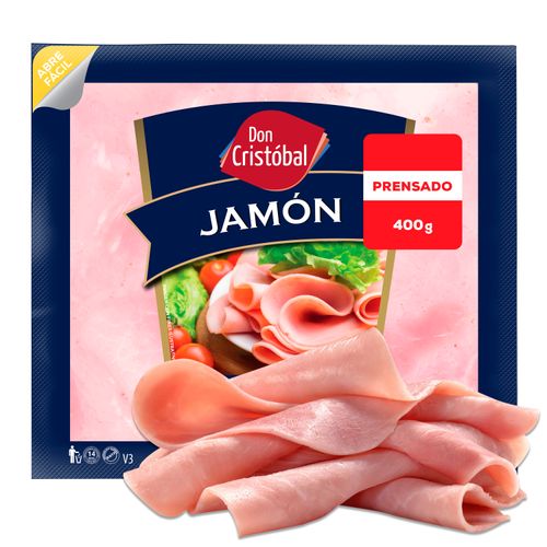 Jamón Prensado Don Cristóbal, Fuente De Proteína - 400g