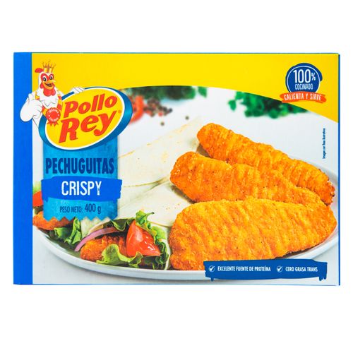 Pechuguitas Crispy Pollo Rey -400gr