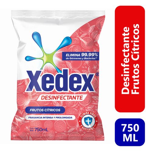 Desinfectante Xedex de frutos cítricos -750ml