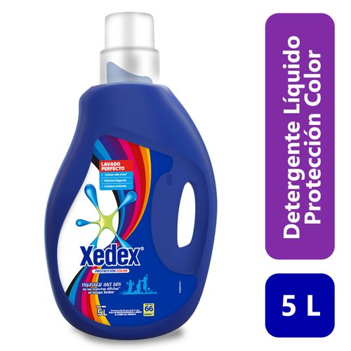 Detergente Líquido Xedex con protección de Color -5L