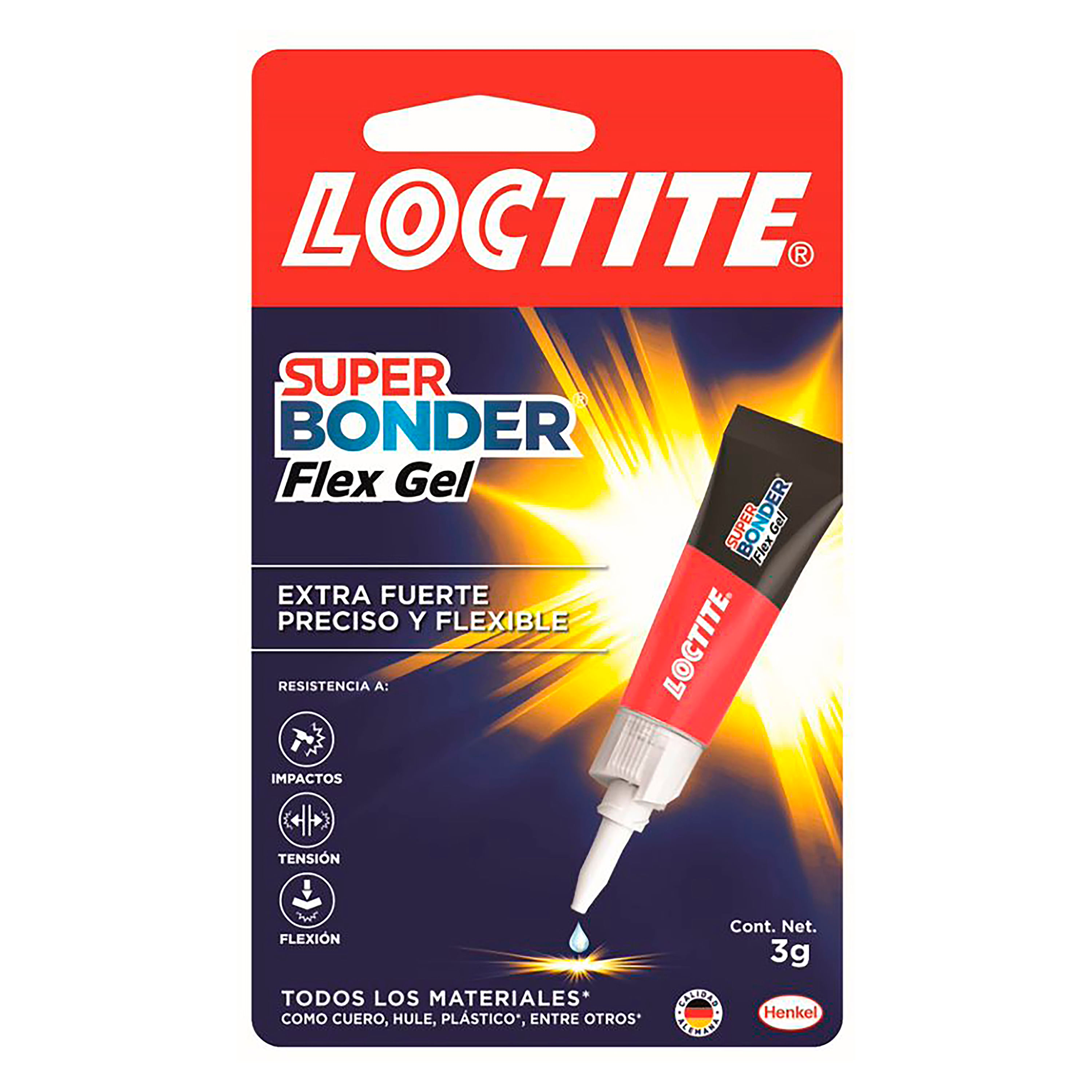 Pegamento Instantáneo Loctite Super Bonder Pincel - 5g