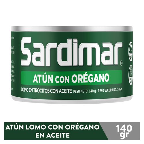 Atún Sardimar  Trocitos Oregano -105gr