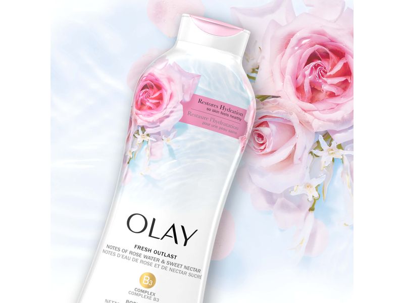 Body-Wash-Marca-Olay-Fresh-Outlast-Rose-Water-Sweet-Nectar-364ml-5-85616