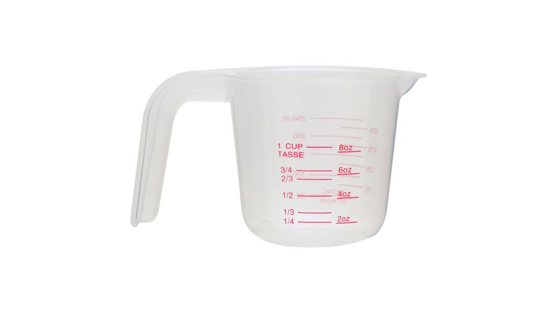 Plastico Disposable Measuring Cup (1 cup / 8oz. / 250ml) - Clear