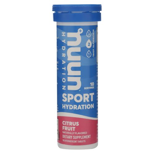 Tableta Para Hidratación Nuun Sport Citrus Fruit - 10 Tabletas