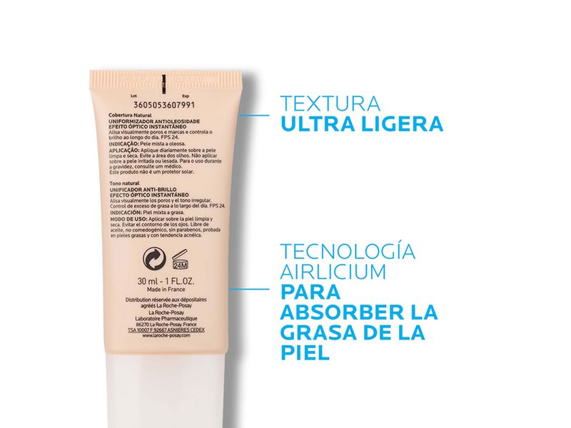 Crema-marca-La-Roche-Posay-Mousse-Facial-Effaclar-BB-Blur-SPF24-30ml-3-87949