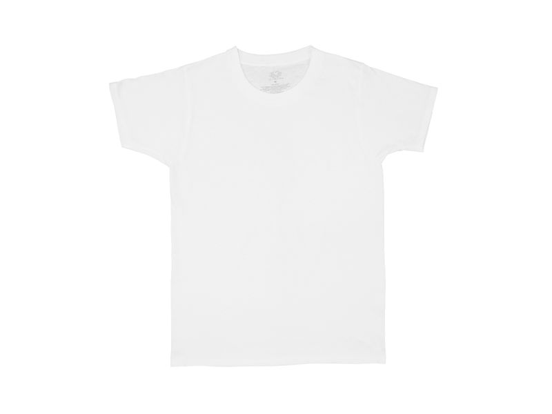 Camiseta-Marca-Fruit-Of-The-Loom-Para-Ni-o-Color-Blanco-Talla-Xl-3-88685